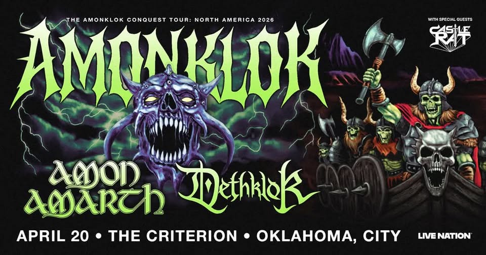 The Amonklok Conquest Tour in Oklahoma City